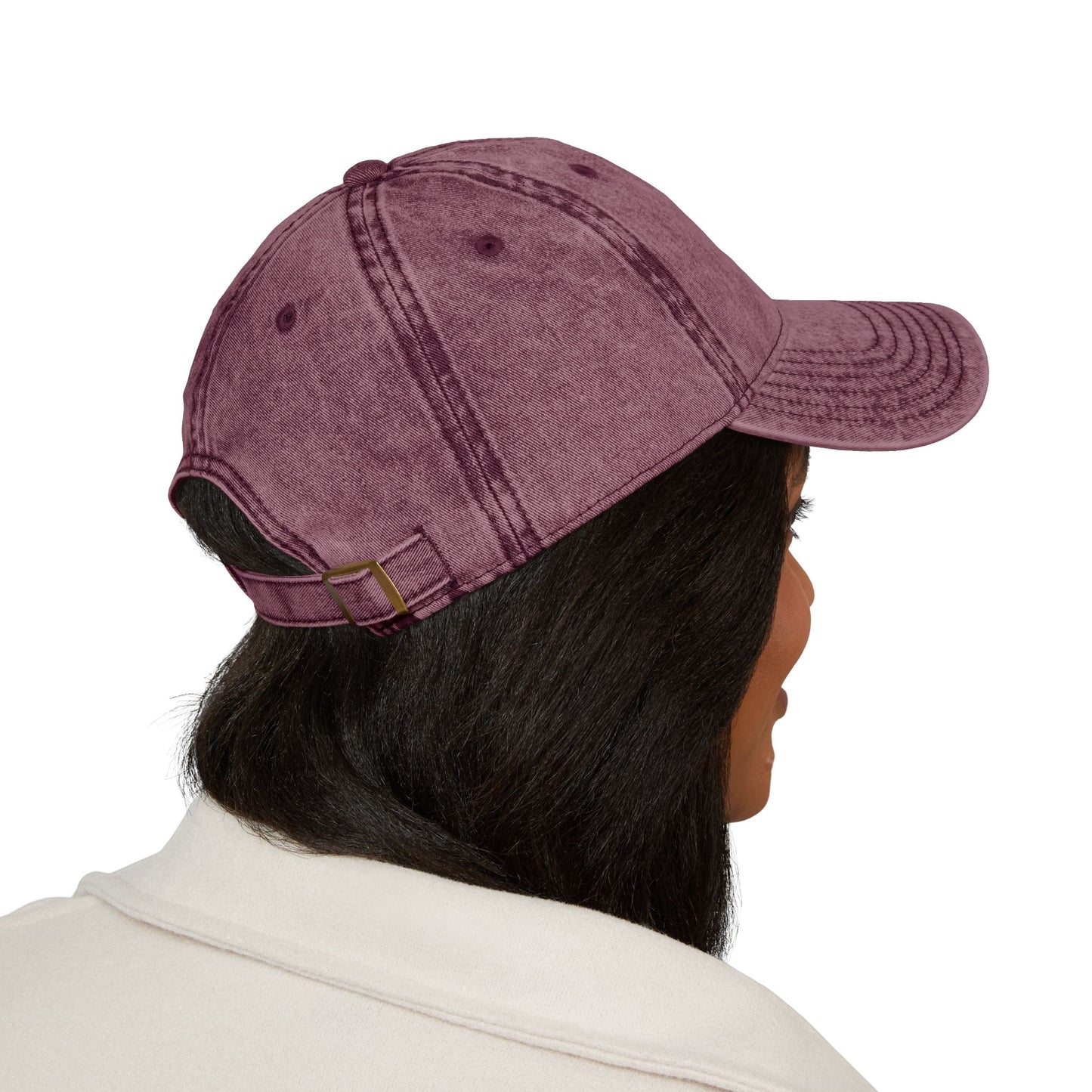Trail Dog Vintage Embroidered Cap | Dog Lover Hiking Hat